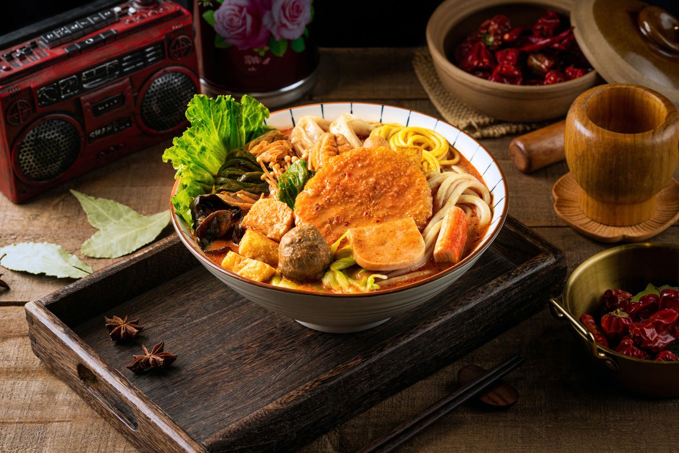 麻辣烫加盟店菜品