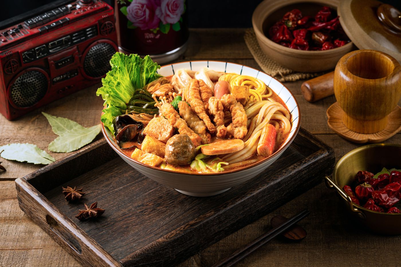 糊涂婶麻辣烫小酥肉套餐