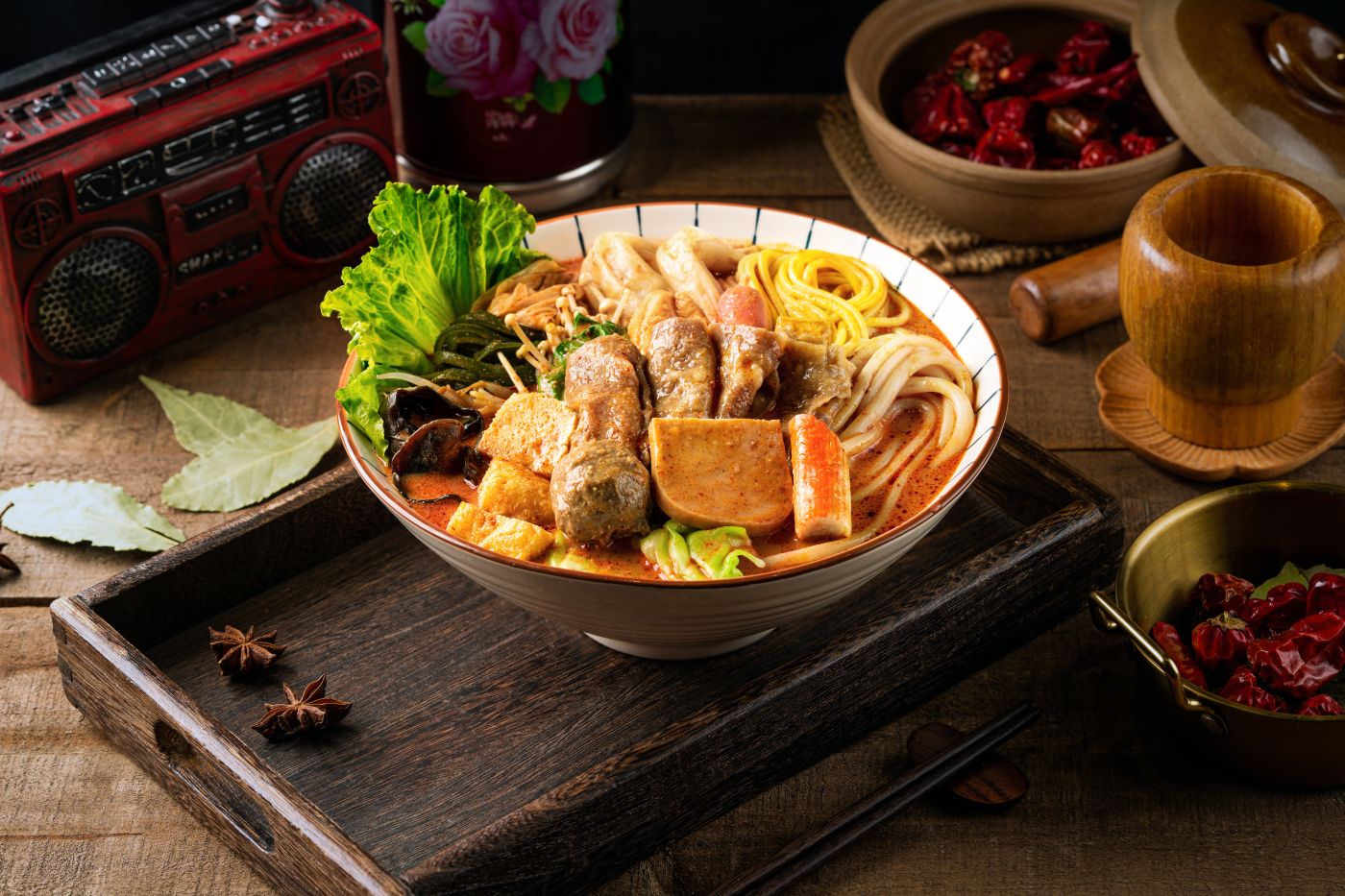 糊涂婶麻辣烫肥牛套餐